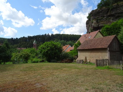 Graufthal et les maisons des rochers par Jacques