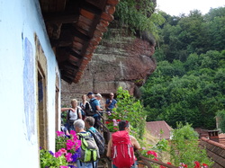 Graufthal et les maisons des rochers par Jacques