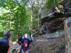 Graufthal et les maisons des rochers par Jacques