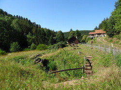 Graufthal et les maisons des rochers par Jacques