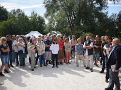inauguration du sentier