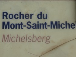Le Mont Saint Michel et Neuwiller lès Saverne par Jacques