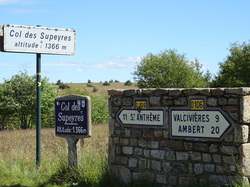 Séjour en Auvergne: les Hautes Chaumes et le col des Supeyres