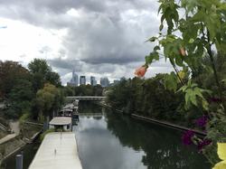 Sortie à l'île de la Jatte