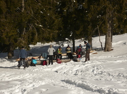 Séjour raquettes à Bellevaux par Catherine  2 Février