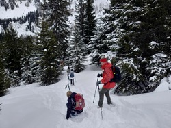 Séjour raquettes à Bellevaux par Catherine  4 Février